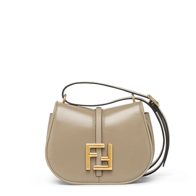 Fendi Mini Bag Grey Leather Calf C'mon In 0721
